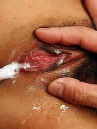 Asian Ririka Suzuki gets rammed