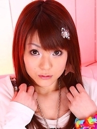 Cute Fuwari shows her big boobs