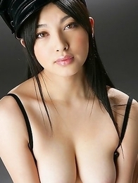 Saori Hara is hot police woman with big jugs and hot butt